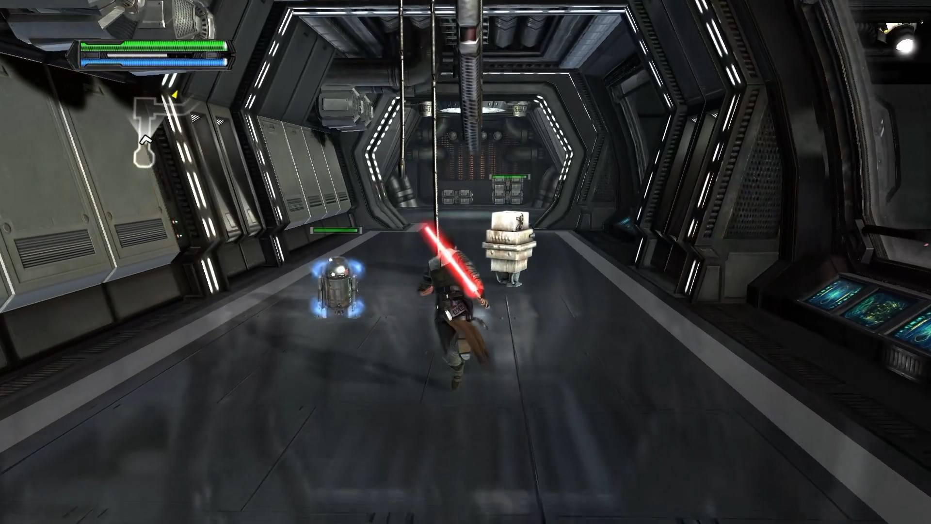 Star Wars The Force Unleashed - геймплей игры Windows